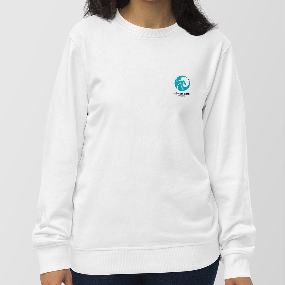 Süper Güç Türkiye Kapüşonsuz Sweatshirt