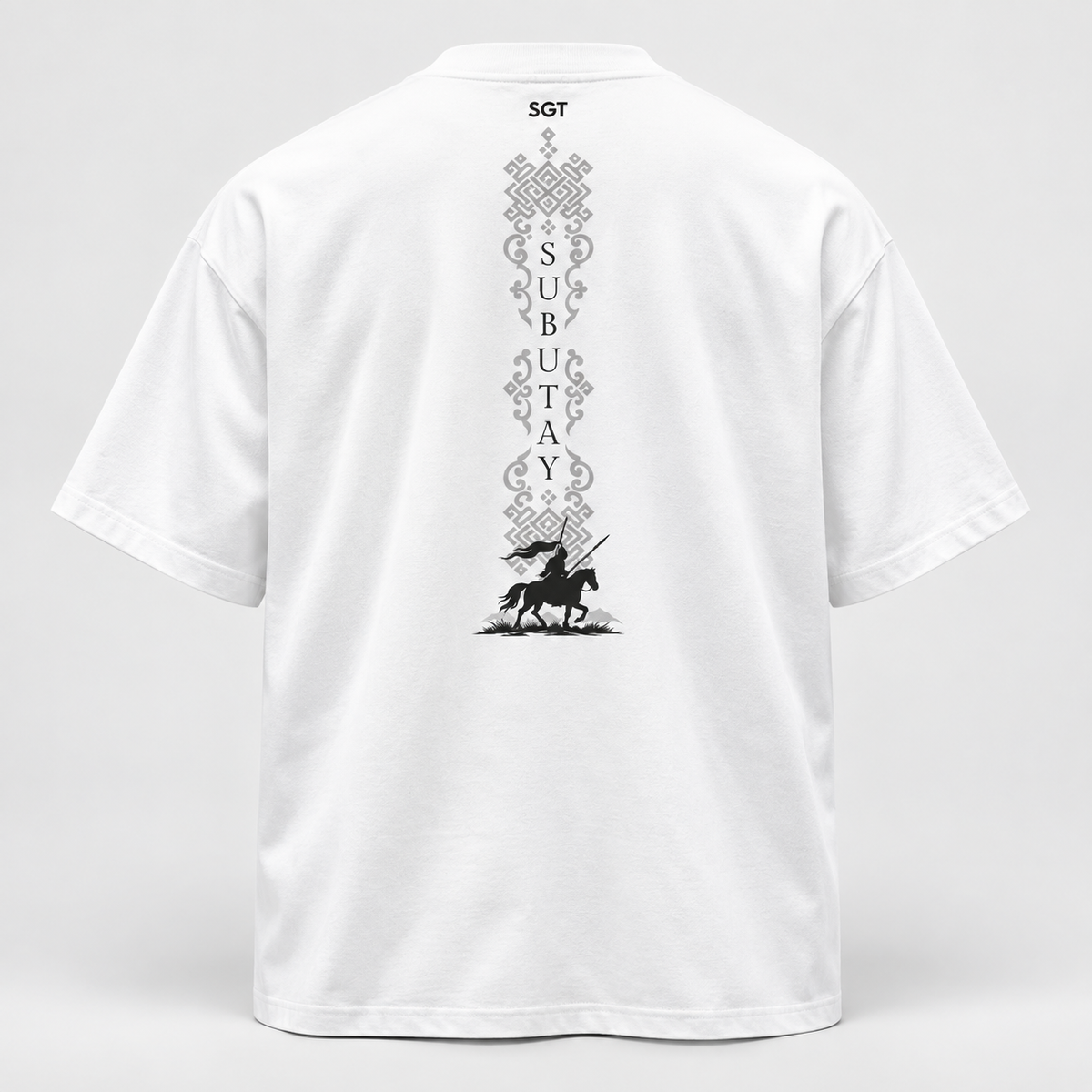 Subutay Edition Oversize Tişört arka görünüm