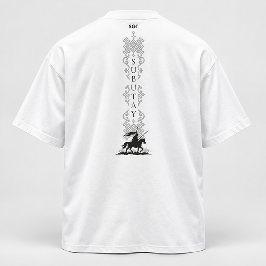 Subutay Edition Oversize Tişört arka görünüm