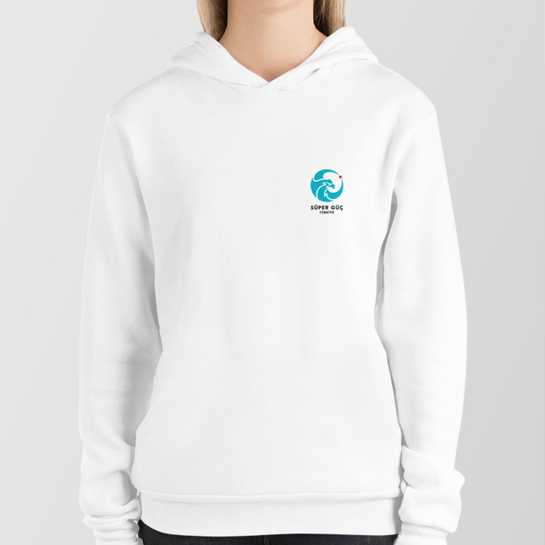 Süper Güç Türkiye Kapüşonlu Sweatshirt