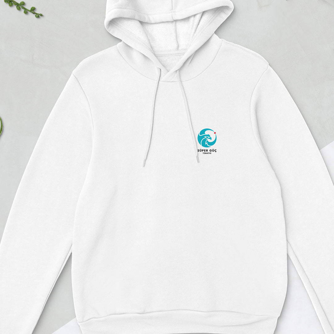 Süper Güç Türkiye Kapüşonlu Sweatshirt